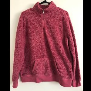 No boundaries sherpa sweater